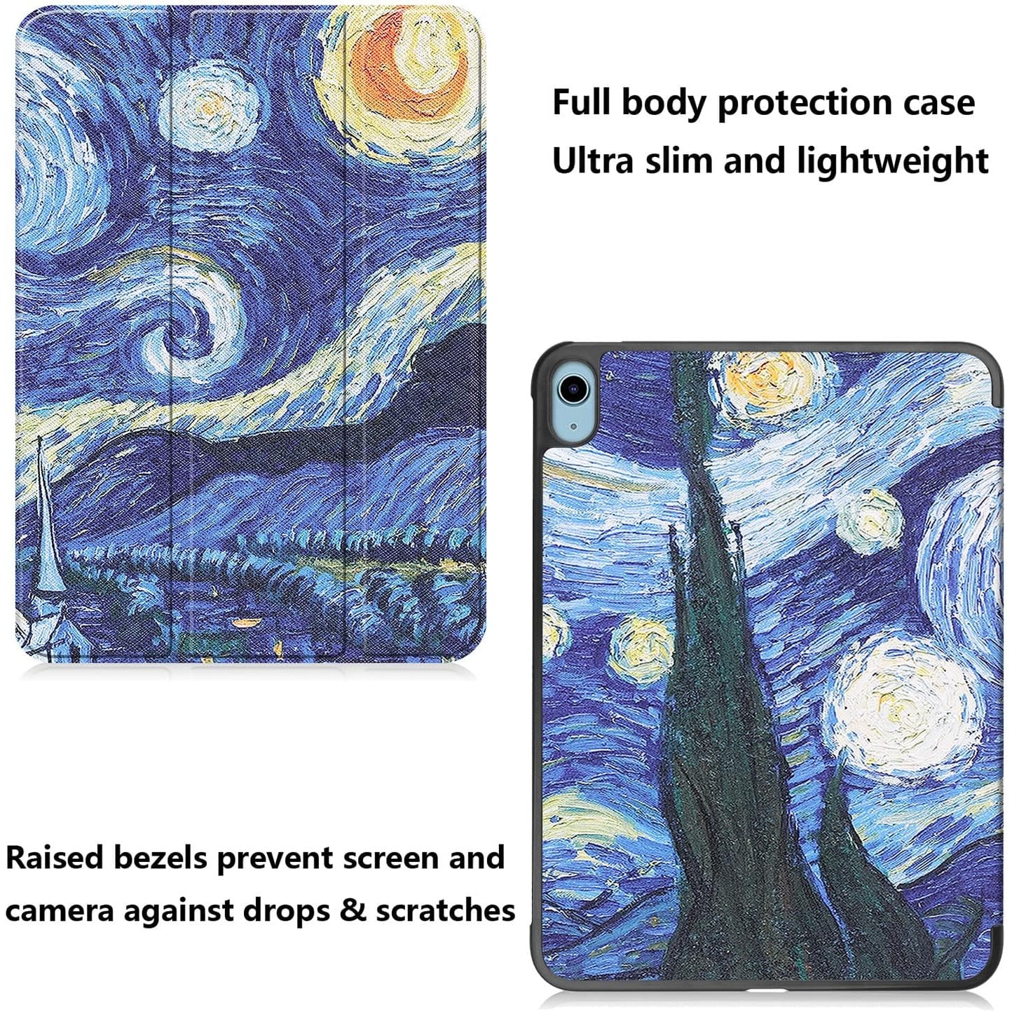 Husa pentru tableta Apple iPad Air 13 (2025/2024 -M3/M2), 13", Sigloo, interior de piele sintetica, Abstract
