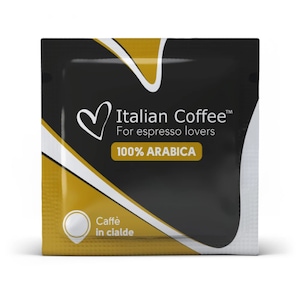 Set 100 monodoze cafea ESE Italian Coffee, Arabica 100%, 44-45mm