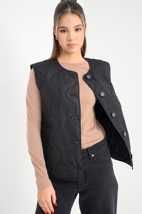 Vero Moda, Подплатен елек Millie, Черен, S