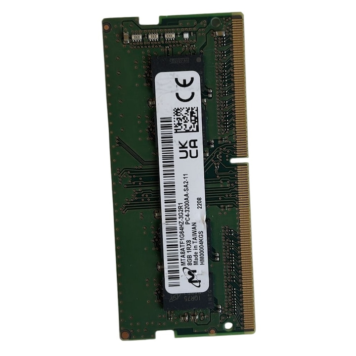 Memorie RAM Micron sodimm DDR4 8GB 3200MHz