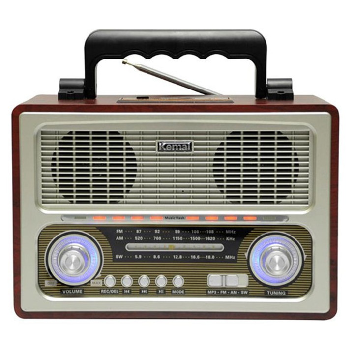 Radio portabil Alien Bluetooth, FM/AM, acumulator, 270x200x130mm