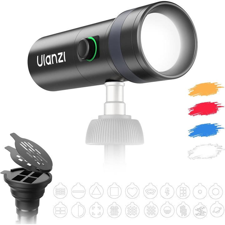 Lanterna led Ulanzi LM01 RGB 10W Focusabila L219A