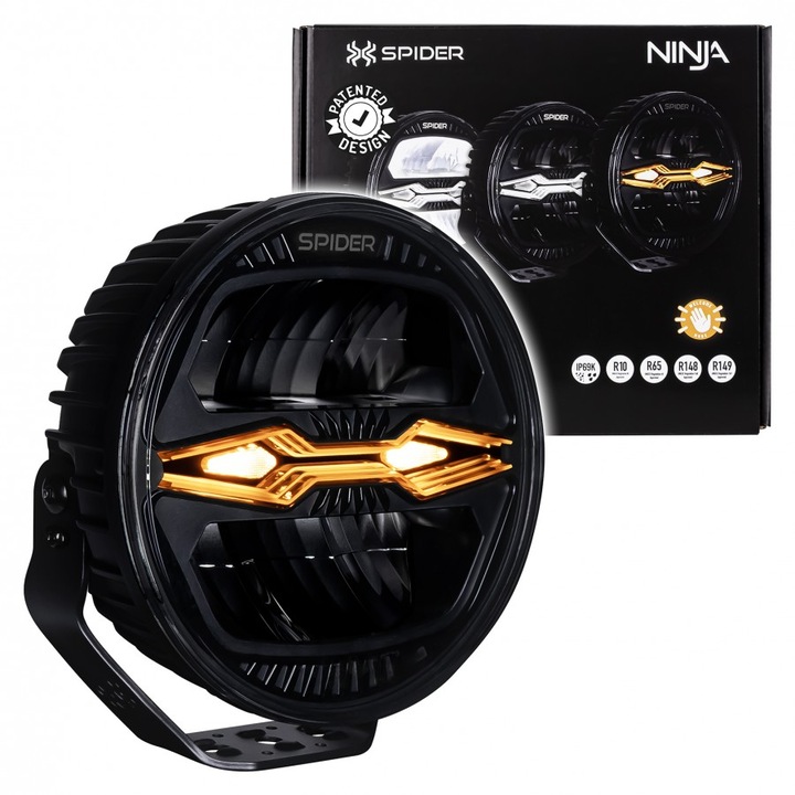 Kamar X-SPIDER NINJA kerek LED projektor