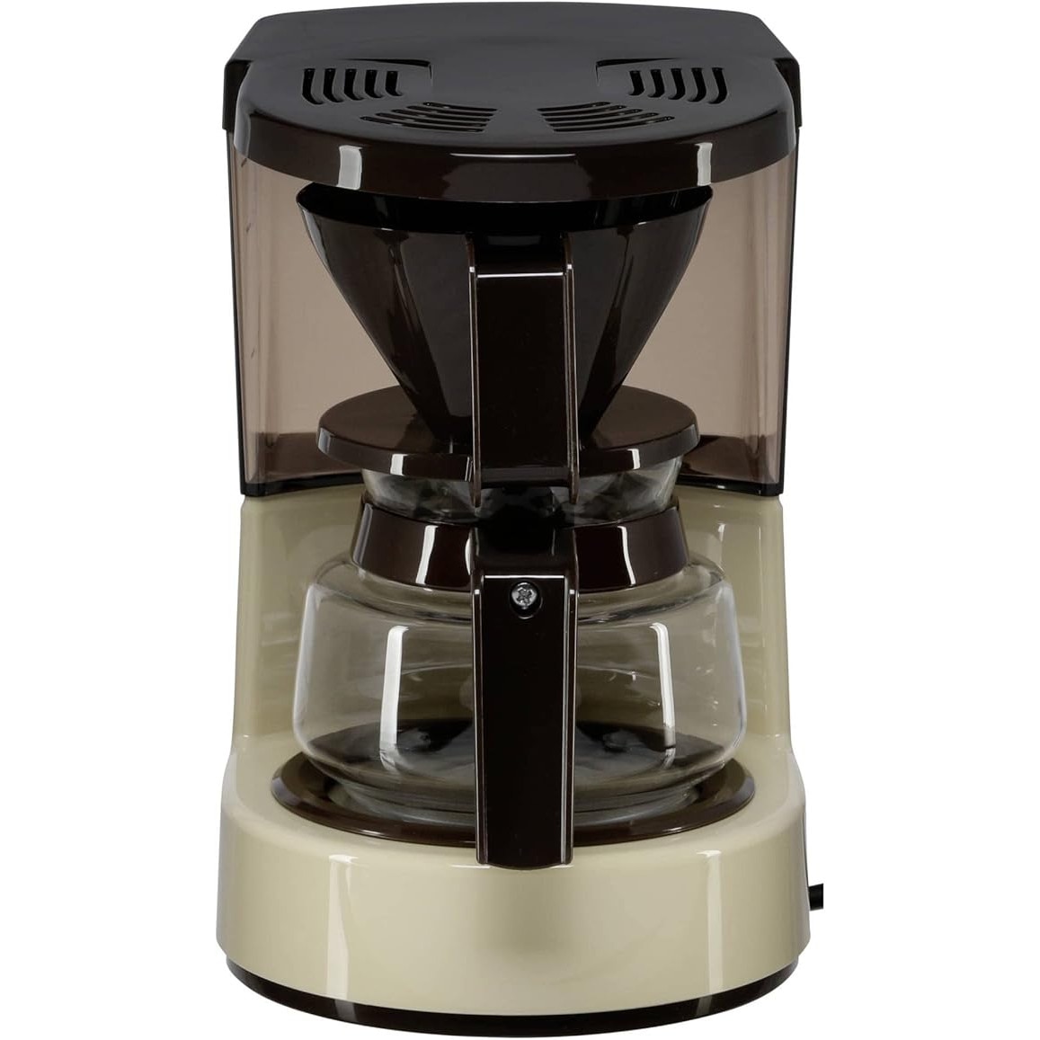Aparat de cafea cu filtru Melitta, cu carafa de sticla, model Aromaboy, carafa de sticla pentru 2 cesti, cu suport pentru filtru