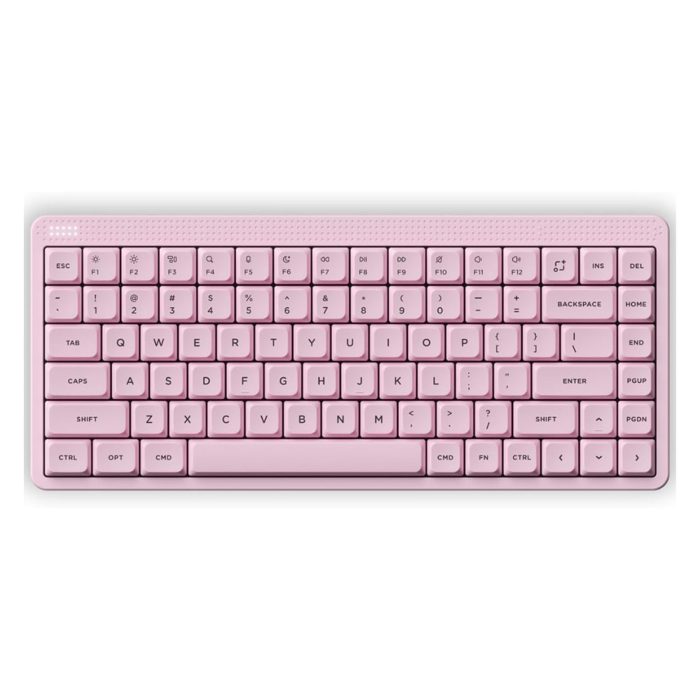 美品 NuPhy Node75 Red nano Switch Tastatura Mecanica Wireless NuPhy Node 75 Low-Profile, Red nano