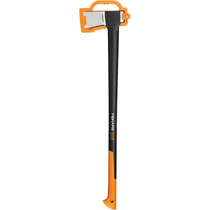 Topor de despicat Fiskars cu protectie pentru lama si transport