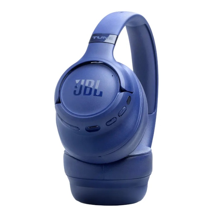 JBL Tune 780NC fülre helyezhető fejhallgató, ANC, Hi-Res, Pure Bass Sound, többpontos csatlakozás, kék
