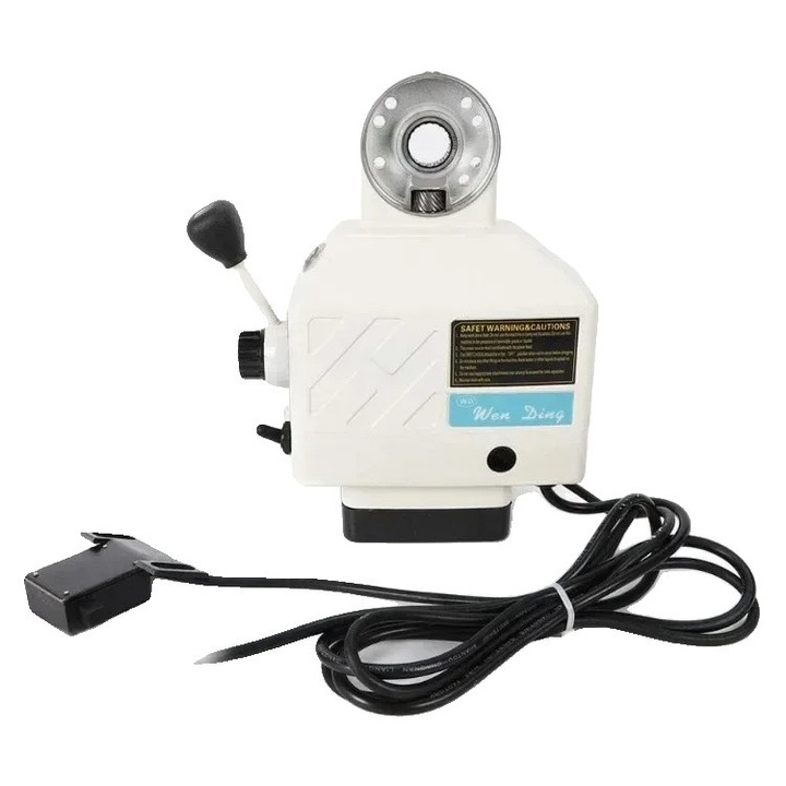 Motor de alimentare pentru masa de frezat pe axa X, 220V, performanta mare de cuplu, alb