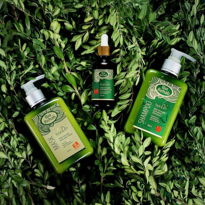 Ser activator pentru cresterea parului, Tiande, gama Bio Rehab, 50 g