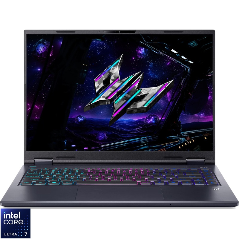 Laptop gaming Acer Predator Helios Neo 14, 2.8K OLED 120Hz, 32GB, 1TB SSD, negru