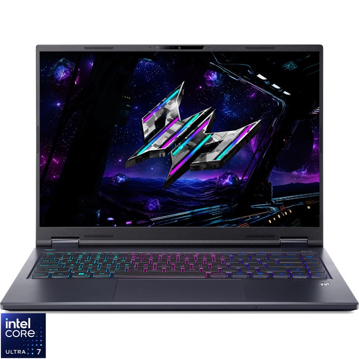 Laptop gaming Acer Predator Helios Neo 14, 2.8K OLED 120Hz, 32GB, 1TB SSD, negru
