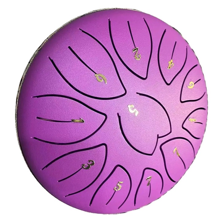 Барабан от неръждаема стомана, 11 тона, преносим, 6 инча, комплект за начинаещи