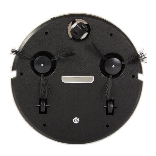 Robot de curatare automat, cordless, aspirare puternica, 90 min autonomie, diametru 22 cm, Plastic, culoare Alb