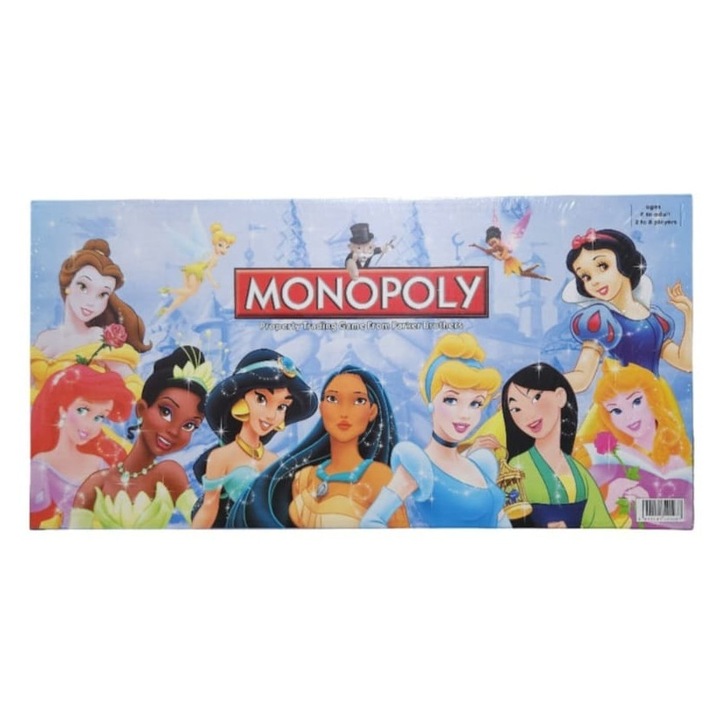 Joc de societate in engleza, Monopoly World Edition, multicolor, 100 piese