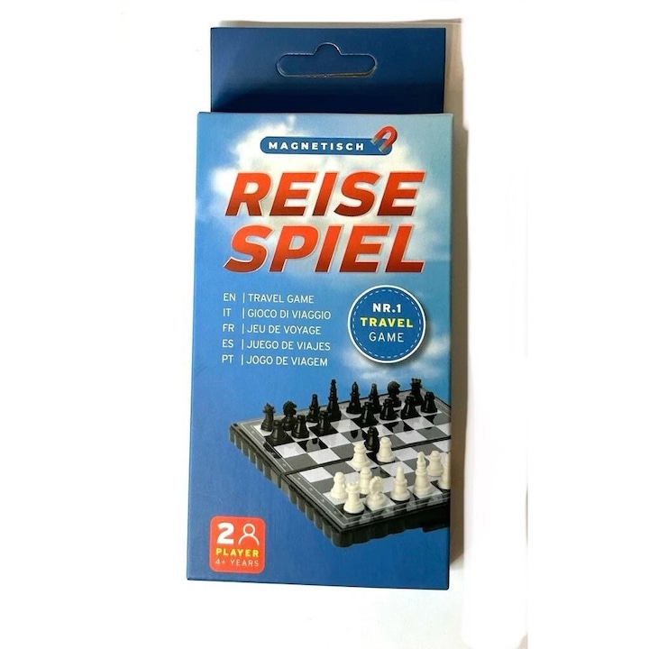 Магнитна игра за пътуване за деца „Шах“ – 13 см