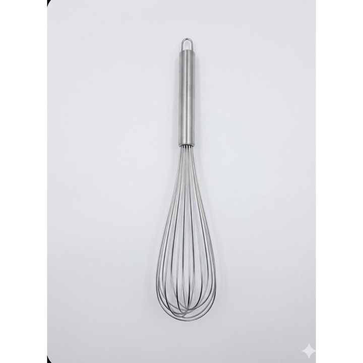 Tel aluaturi, inox, cu 8 fire groase si rigide de grosime 2.2 mm, lungime 35 cm, cu agatatoare