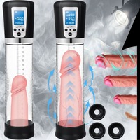 Pompa electrica de Vid pentru Marirea Penisului Barbati Infiniteea™️, Imbunatateste Erectia si Performanta Sexuala,4 Moduri de Aspiratie Vacuum pentru Intinderea Penisului,5 Moduri de Antrenament, Viteze Diferite,4 Ore Utilizare, LCD, Accesorii incluse
