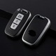 Husa pentru cheie Hyundai Accent Solaris HB20 I30 IX35 Veloster Kia Rio Sportage K2 K3 argintiu