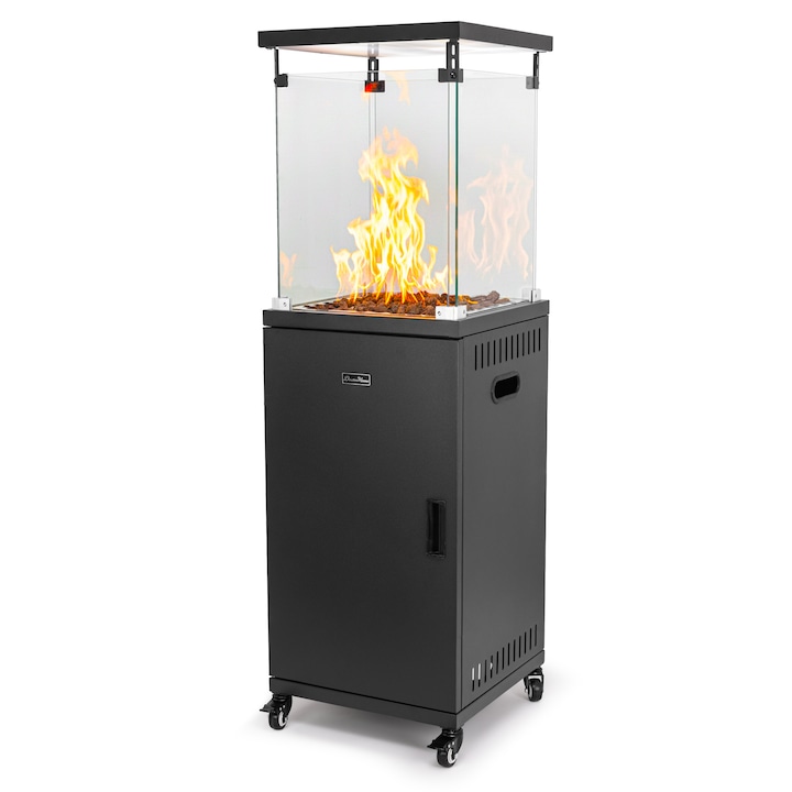 Incalzitor Terasa pe Gaz Profesional Doctor Home, 13000W, Cube - Negru Mat