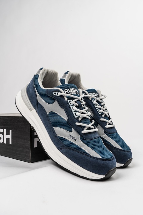 RUSH PULSE Sneakers casual sport pentru barbati, marime 41, albastru