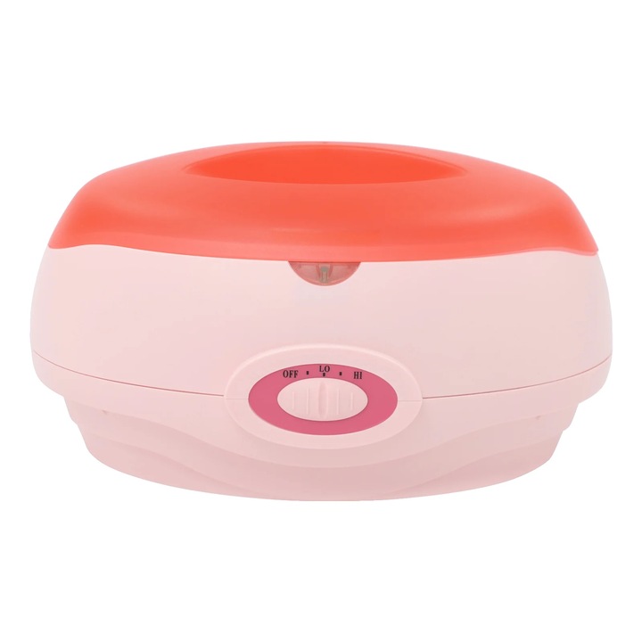 Baie cu ceara de parafina, incalzire rapida, capacitate mare, roz, 30x18x21cm