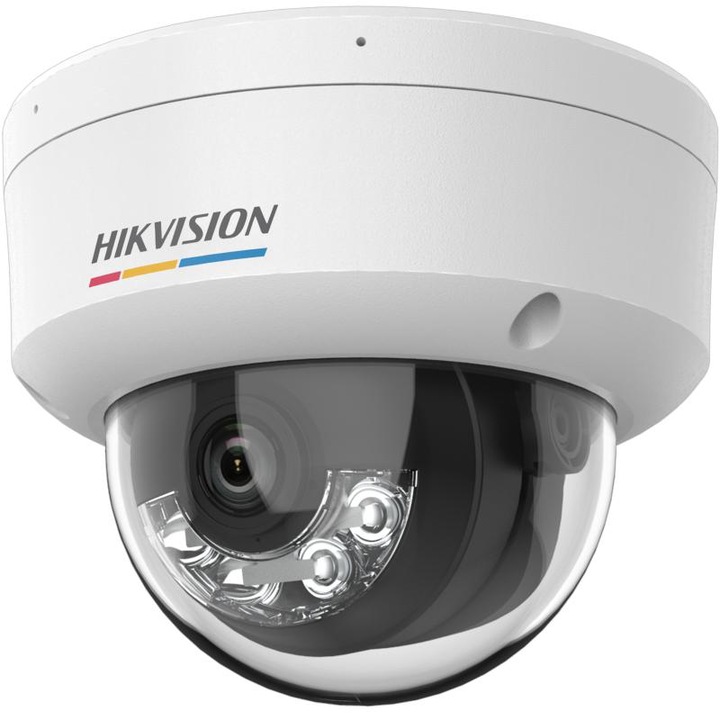 Camera de supraveghere IP Dome 4MP ColorVu 3.0 Hikvision DS-2CD1147G3H-LIU(2.8MM)