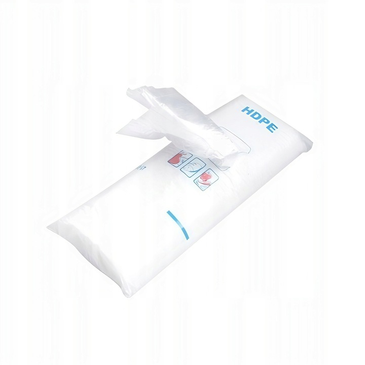 Set Pungi Din Folie Hdpe, Neopak, Ideal Pentru Ambalare, Protejeaza Produsul, Usor De Utilizat, Folie Hdpe, Grosime 6 Μm, 16 x 24 cm, Transparent, 1000 Buc