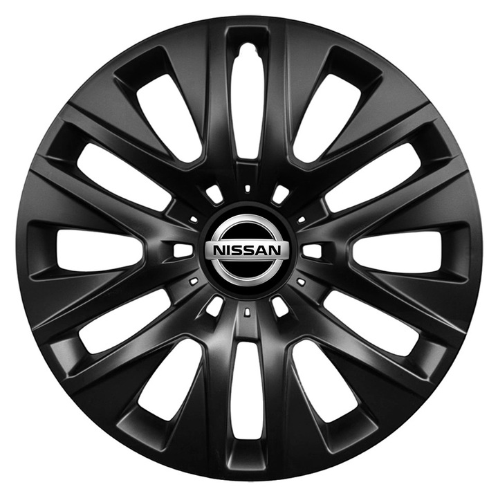 4 db-os dísztárcsa szett R16 AutoSSF ®, 16 hüvelykes felnikhez, NISSAN-hoz, Model 429, fekete
