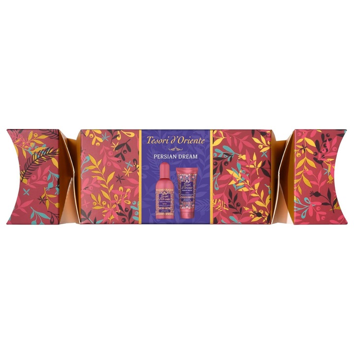 Tesori d'Oriente Persian Dream ajándékszett - Eau de Toilette 100 ml, aromás tusfürdő krém 75 ml, orientális illat, nőknek