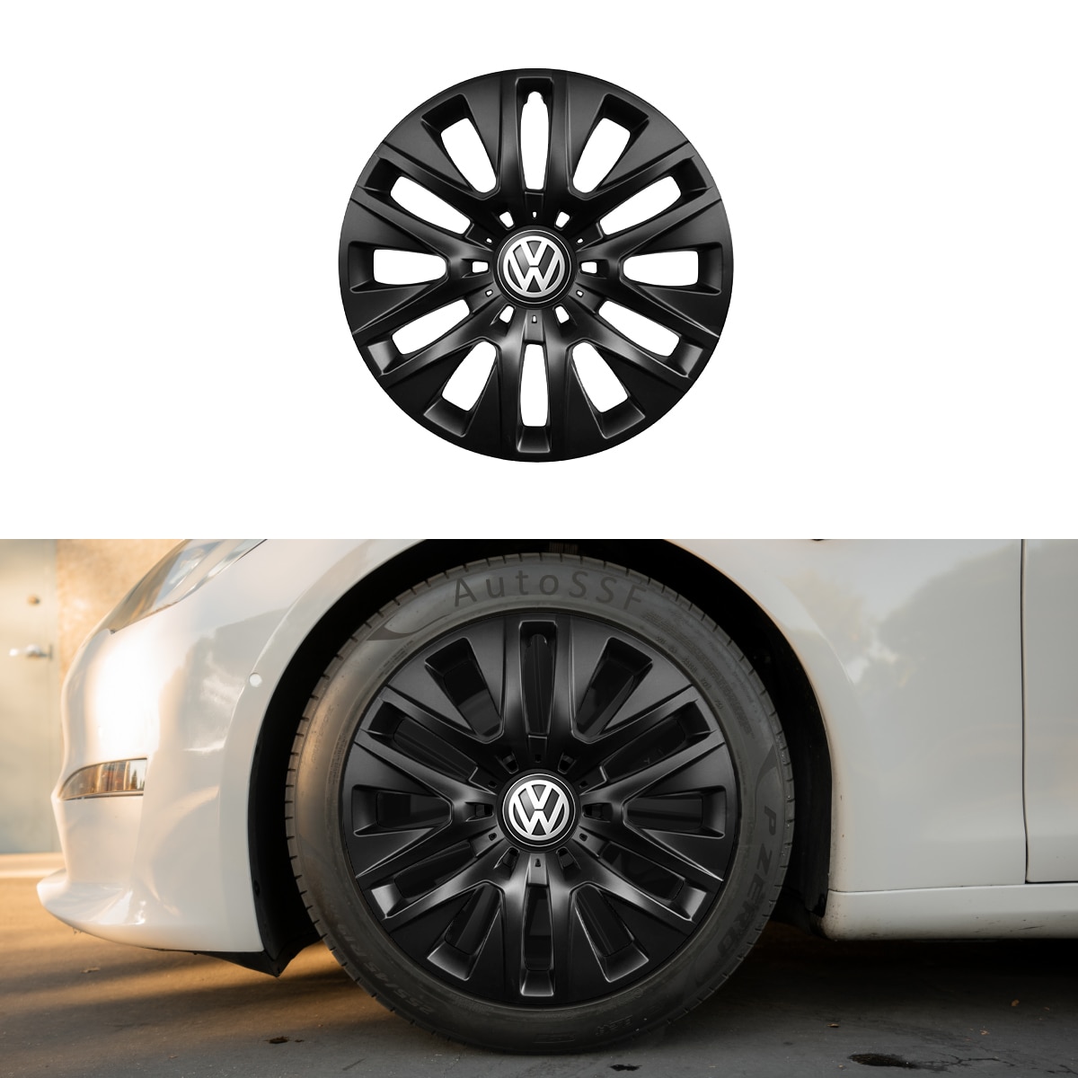 Model Roti Cap Set 4 Capace Roti R16 AutoSSF ®, Potrivite Jantelor de 16 inch, pentru ...