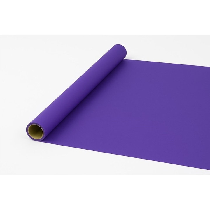 Folie Satinata, Neopak, 9x0.5 m, Rola, Pentru Decorarea Florilor, Neted, Pentru Proiecte DIY, Inalta Caliate, Nu Pateaza, Elegant Si Classic, Violet