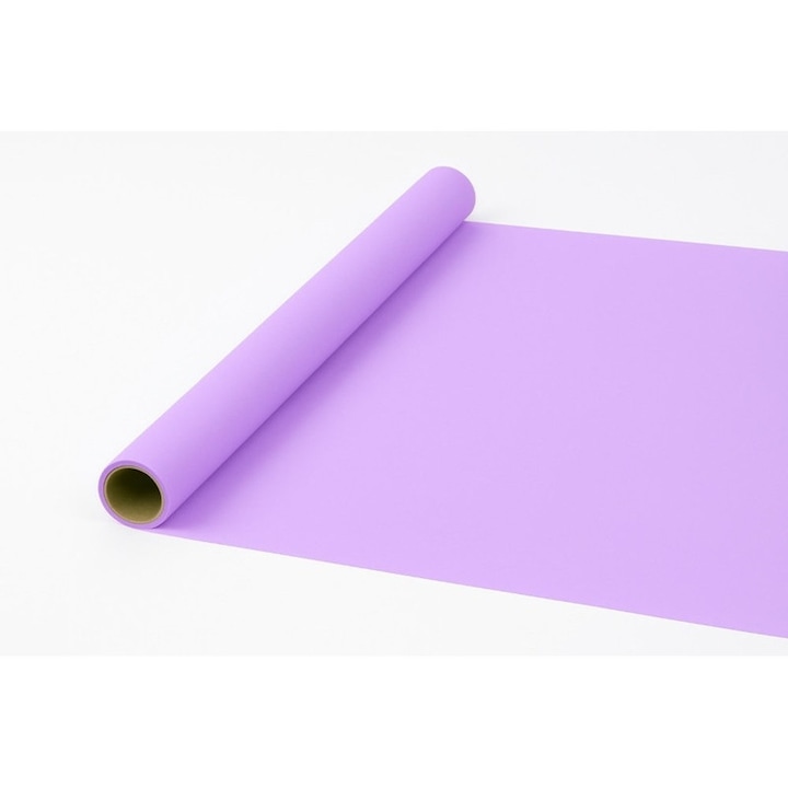 Folie Satinata, Neopak, 9x0.5 m, Rola, Pentru Decorarea Florilor, Neted, Pentru Proiecte DIY, Inalta Caliate, Nu Pateaza, Elegant Si Classic, Liliac