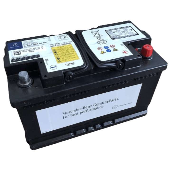 Baterie pornire originala Mercedes-Benz 12V, 80Ah, AGM