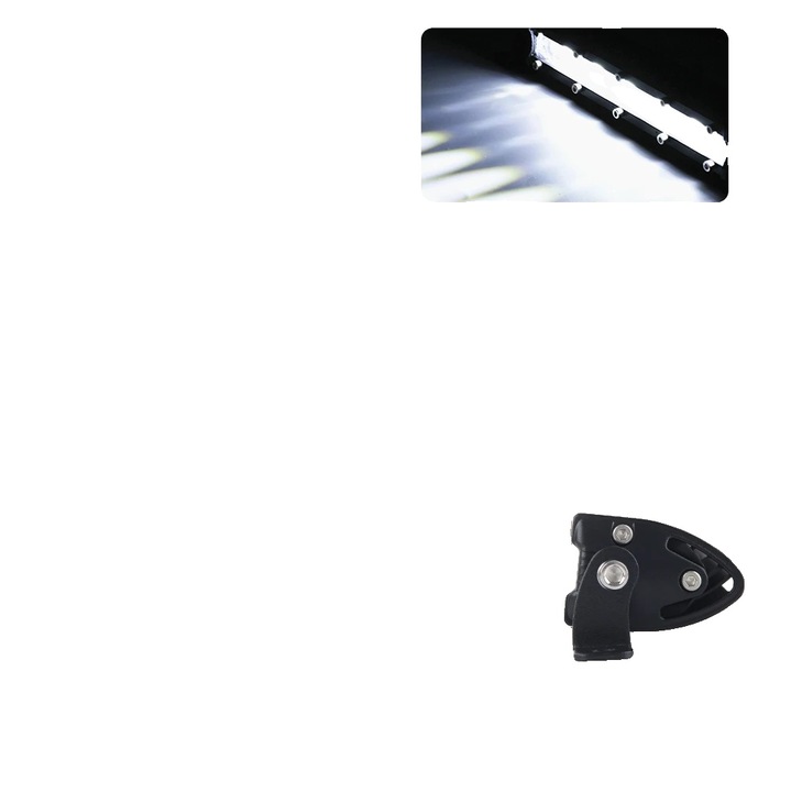 Proiector LED 32INCH, constructie durabila, optiuni de fascicul versatil, montare pe lateral