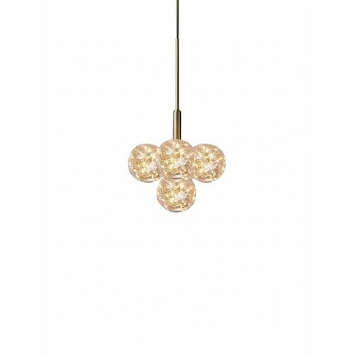 Lustra LED 36W 5 Globuri Aurie LZ3503-5