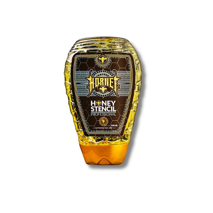 Solutie transfer Stencil Honey, Hornet, 250 ml, parfum de miere, vegan