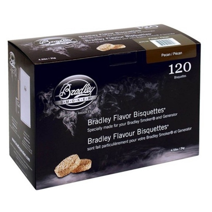 Biscuiti afumare pecan 120 buc. Bradley