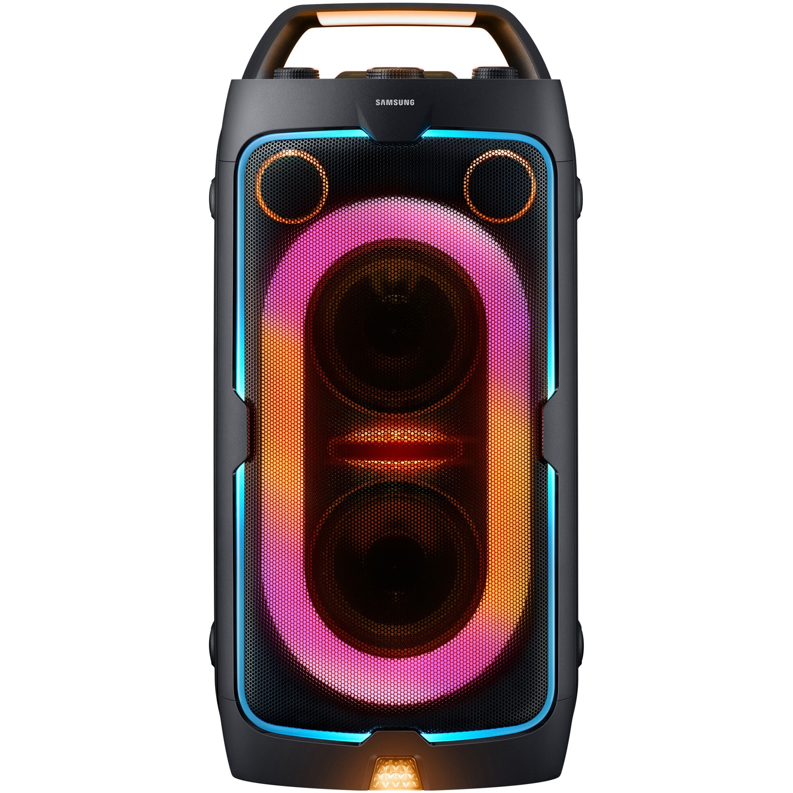 Sistem audio Samsung MX-ST40F, 160W, Bluetooth, IPX4, Party Lights+, Auracast, Negru