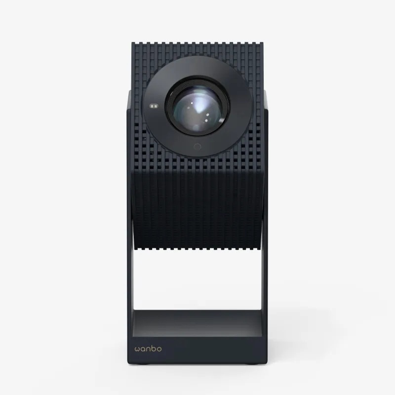Proiector Wanbo Cube 2 Pro, culoare albastra, luminozitate 500