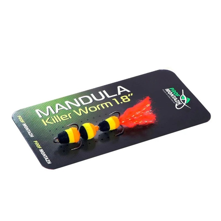 Mandula Lucky Fish Killer Worm 1 "8" #912