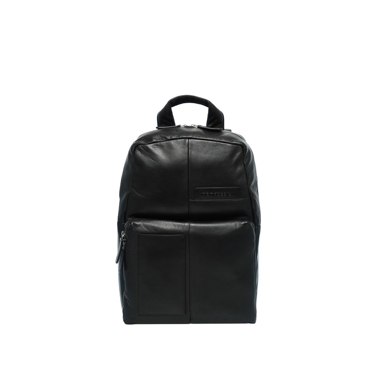 MOMO DESIGN , Rucsac din piele Arden Pro, Negru