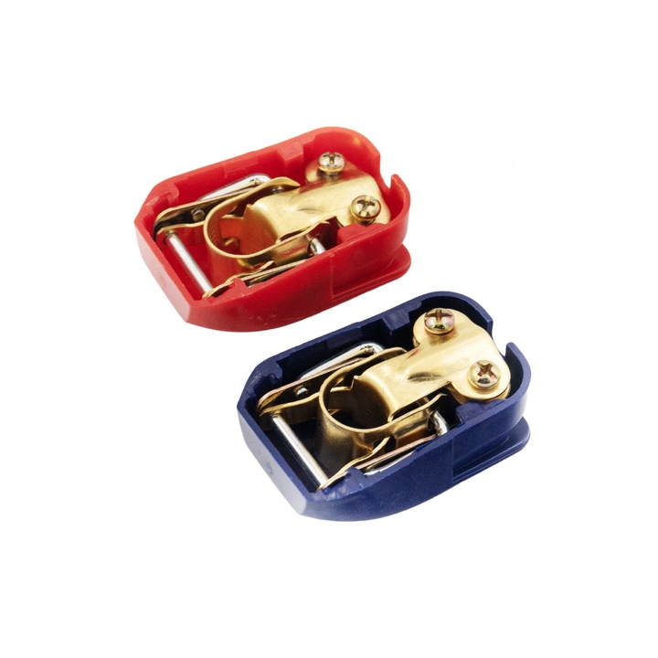 Borne rapide pentru baterie auto – set 2 cleme profesionale