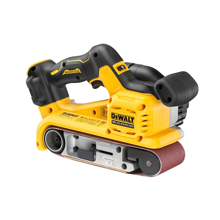 Slefuitor cu banda DeWALT 18 V, 802 W, 156 mm, 320 mm