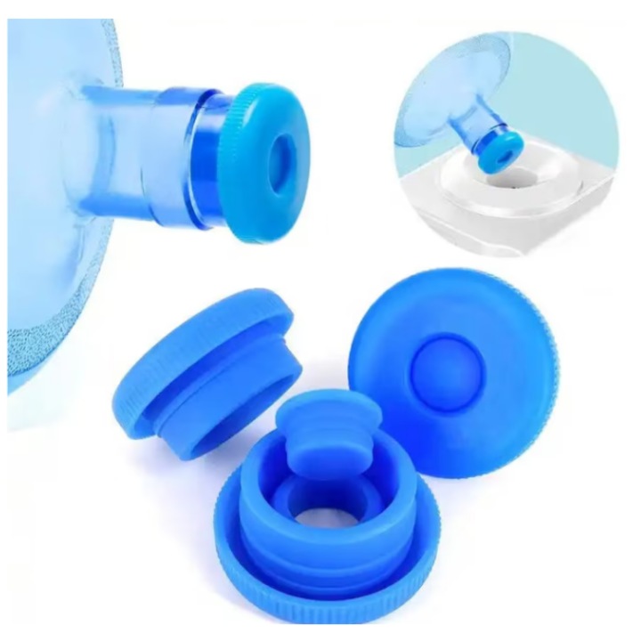 Set 2 Capace Reutilizabile Brinny, Silicon, Sigilare 3 Straturi, Transparent, Diametru 6cm