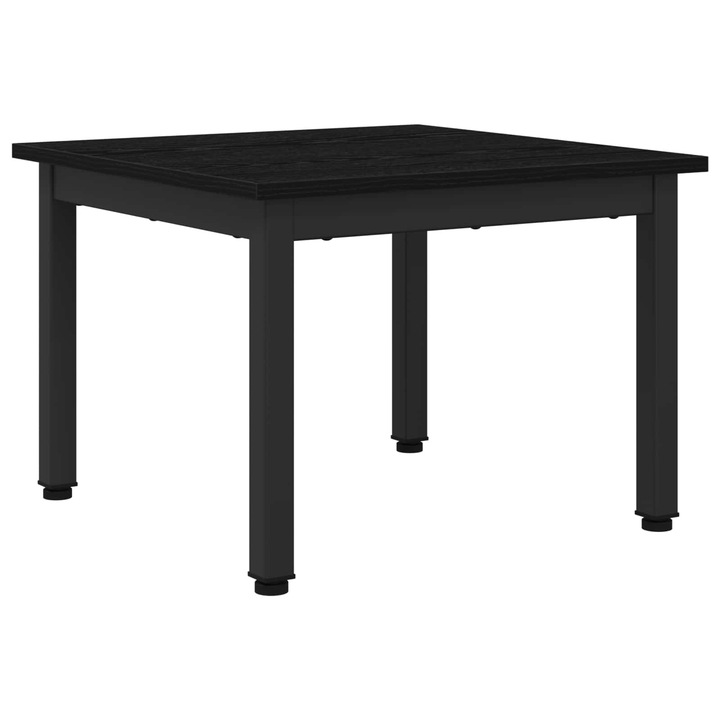 Масичка за кафе vidaXL, Черния дъб 50 x 50 x 36 см Инженерно дърво