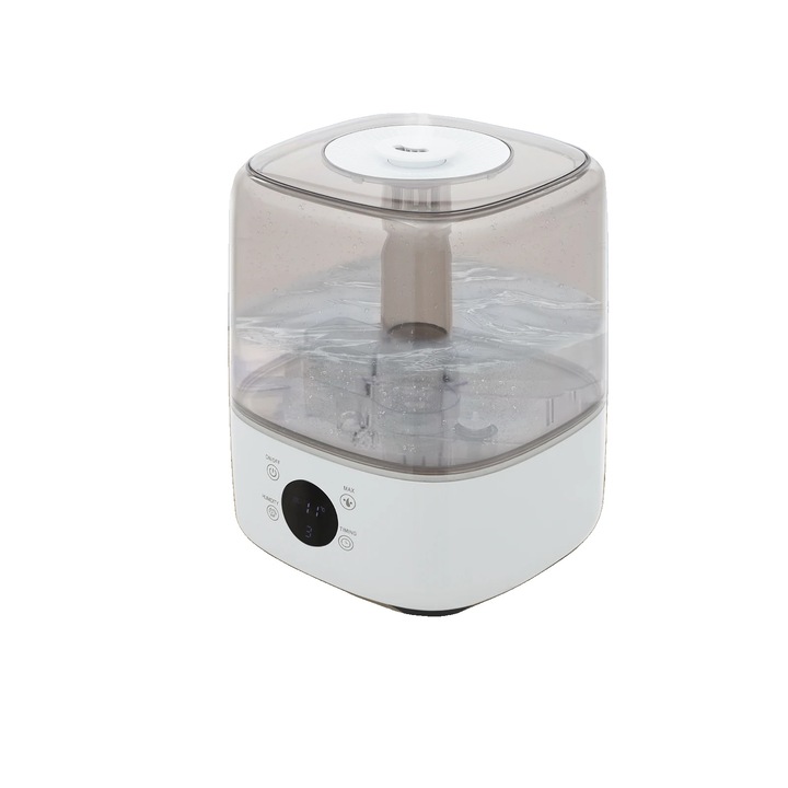 Овлажнител, 300 мл, 25W, 3 нива на изпаряване, въртене на 360°, безшумна работа
