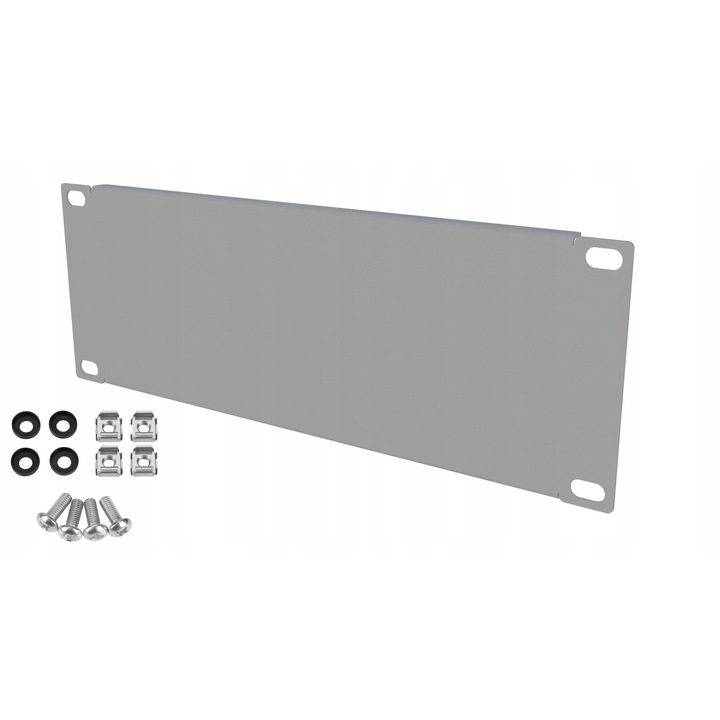 Panou de acoperire Stalflex gri 10" 2U pentru rack-uri de servere