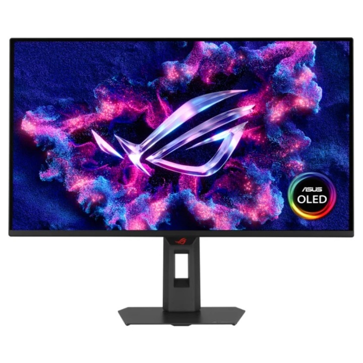 Геймърски монитор ASUS ROG Strix OLED 26.5", QHD 2560x1440, 240 Hz, Черен