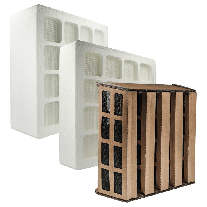 Purificator de aer TCL KJ255F, 255 m3/h, 3 filtre, alb, 22,5x38,5x22,5 cm