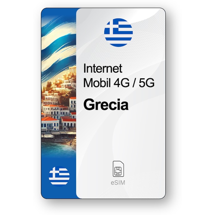 ESIM Grecia 5 GB, 7 zile